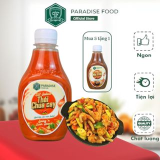  Sốt thái chua cay PARADISE - Trộn chân gà tai heo bánh tráng mì hủ tiếu chấm hải sản - 250ml 