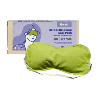 Túi Chườm Mắt Thảo Dược Hapaku Giúp Thư Giãn Ngủ Ngon - Làm Nóng Bằng Lò Vi Sóng