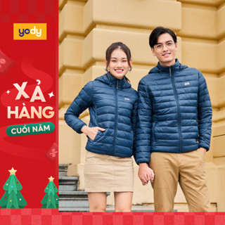 [SALE 70%] Áo phao nam nữ YODY có mũ siêu nhẹ siêu gọn giữ ấm tốt chống thấm nước PHN5000 PHM5001
