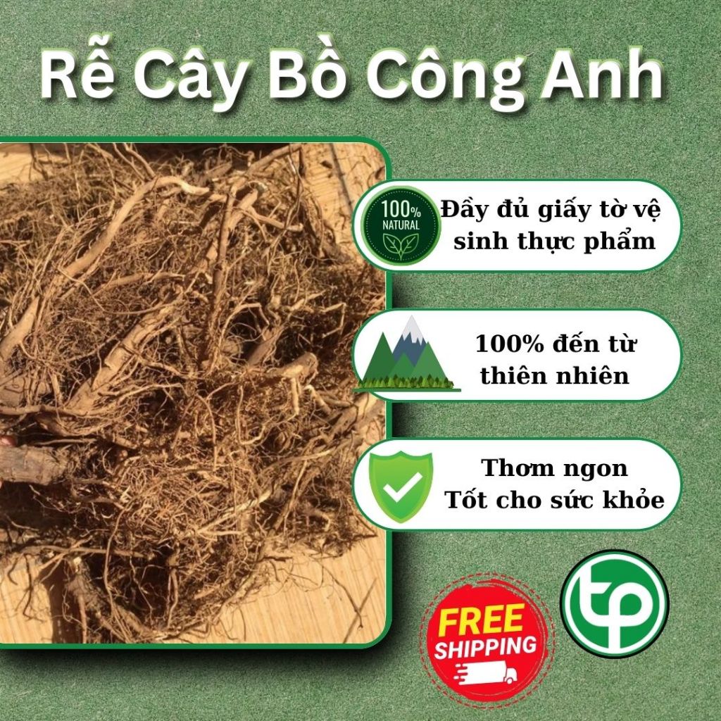 [Hàng công ty] Rễ cây bồ công anh sấy khô - Hỗ trợ cải thiện sức khoẻ - Sản phẩm giá tốt