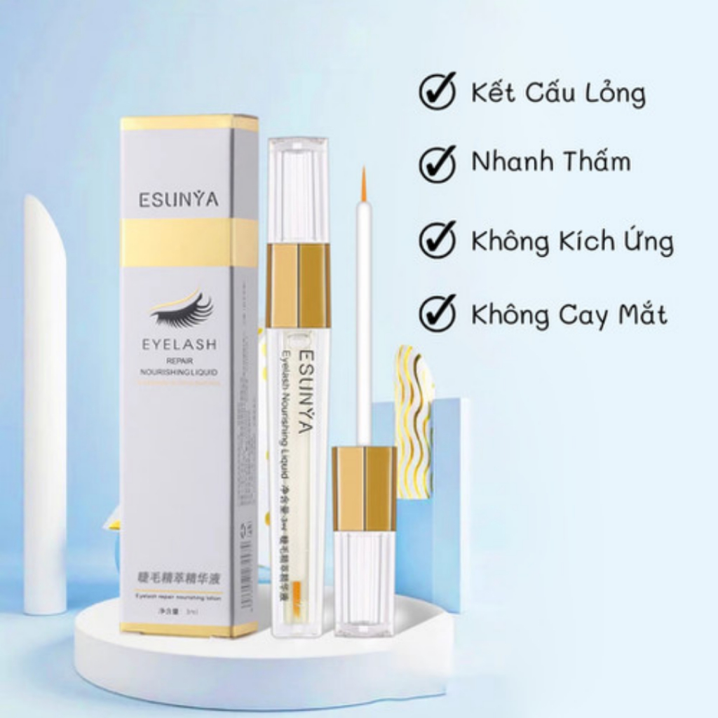 Tinh chất serum siêu dưỡng mi ESUNYA - Giúp kích thích mọc mi, cho đôi mi dày dài chắc khỏe, không gây cay mắt - QUINN