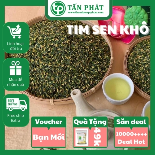 [Hàng Công Ty] Tâm sen (tim sen) khô