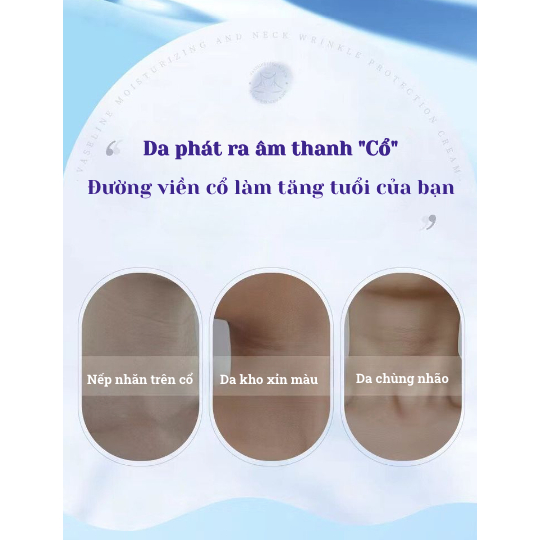 Kem Dưỡng Da Vùng Cổ Ruofu Polypeptide - Kem dưỡng cổ Polypeptide cải thiện nếp nhăn, tăng độ đàn hồi cho da