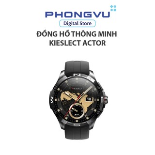  Đồng hồ thông minh Kieslect Actor - Đen - Bảo hành 12 tháng 
