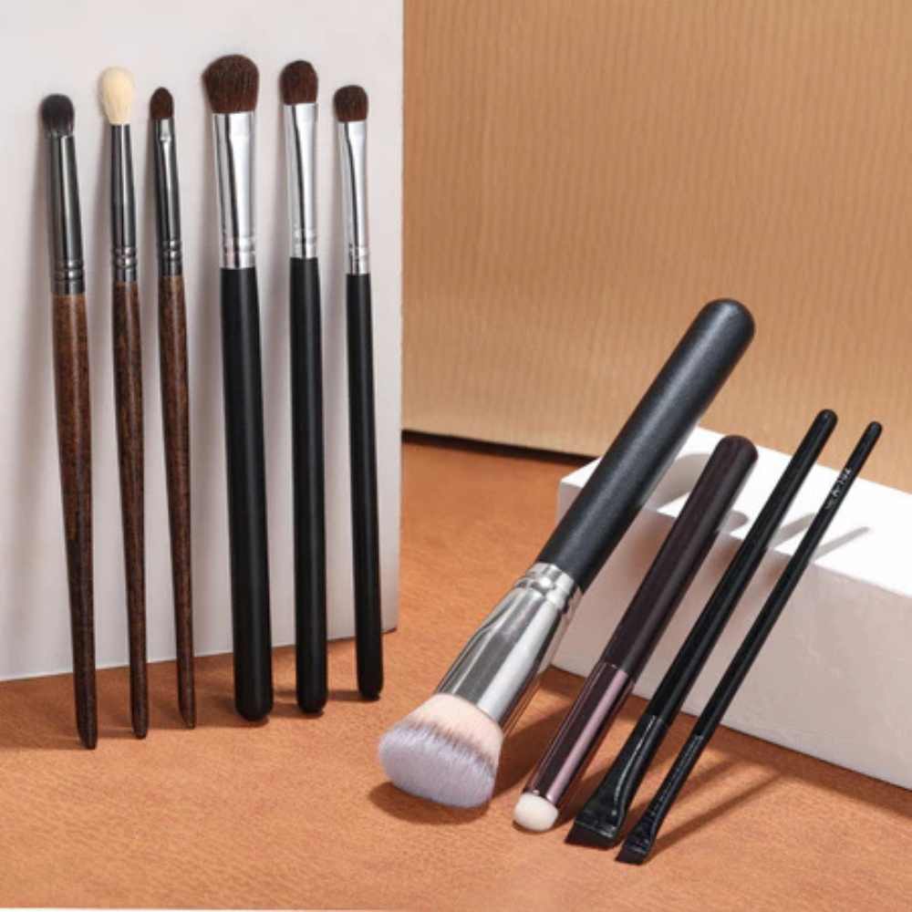 Bộ Cọ OVW 10 Cọ Trang Điểm Cọ Make Up Tổng Hợp Tặng Kèm Túi Lưới Tiện Lợi BXK COSMETICS