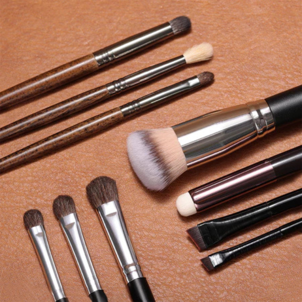 Bộ Cọ OVW 10 Cọ Trang Điểm Cọ Make Up Tổng Hợp Tặng Kèm Túi Lưới Tiện Lợi BXK COSMETICS