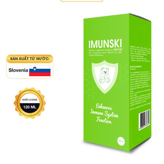 IMUNSKI - Hỗ trợ tăng cường sức đề kháng cho trẻ - Lọ 120ml