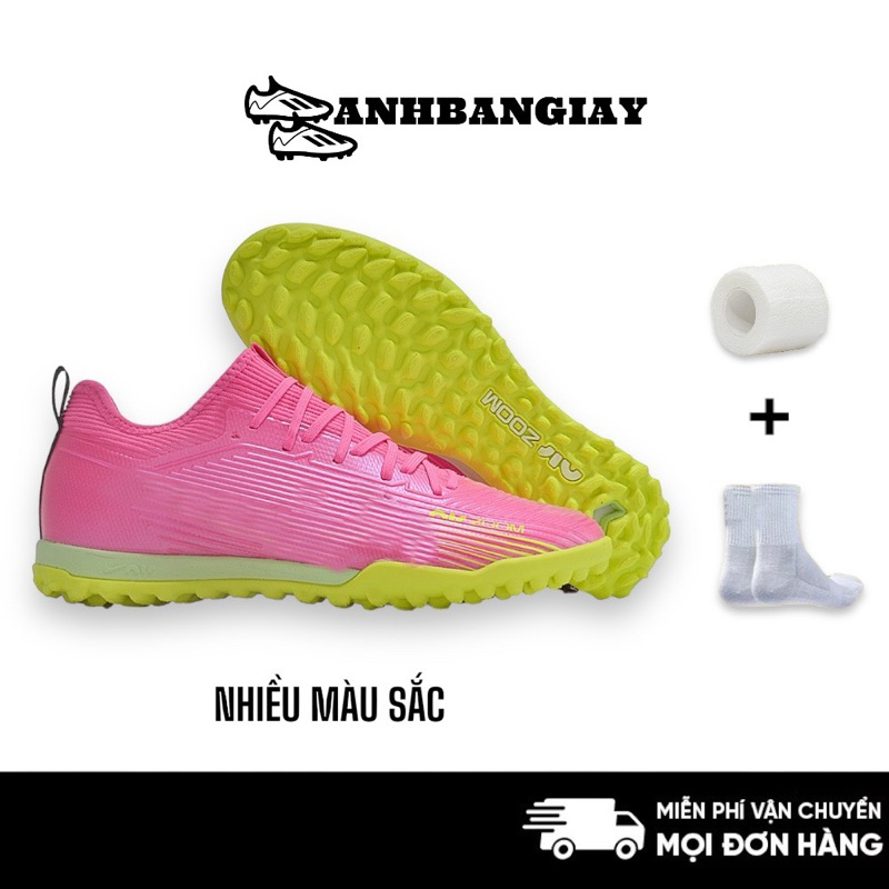 Giày Bóng Đá Vapor 15 Pro TF Bản Đẹp Các Màu (Hỗ Trợ Khâu Đế + Tặng Vớ + Dây Phối Màu)