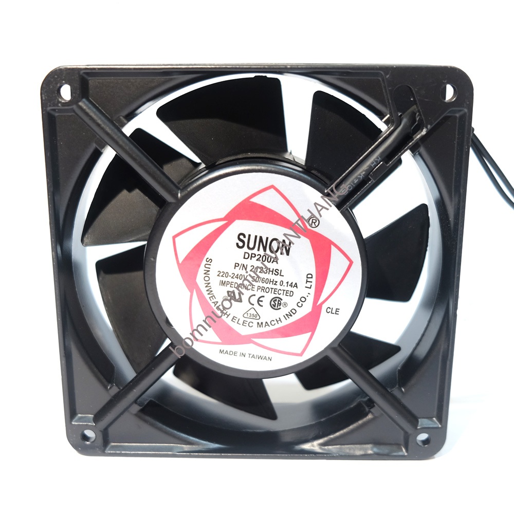 Quạt 220V Sunon 120x120x38mm, Quạt 1 Tấc 2 220V DP200A