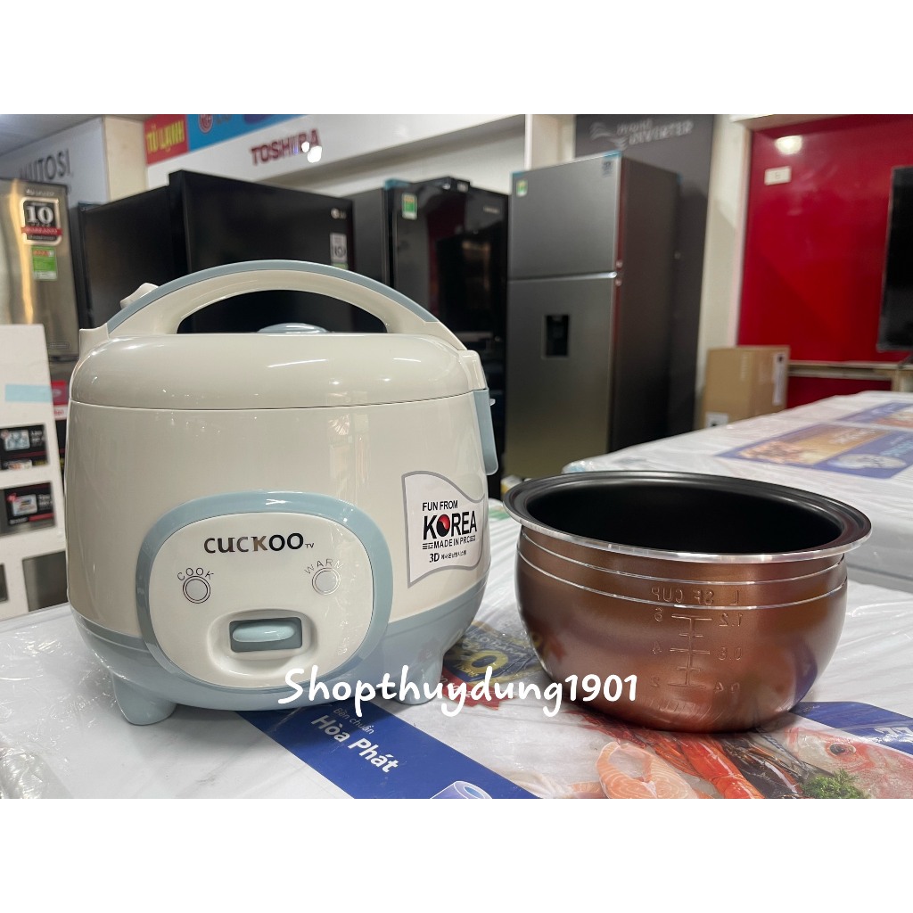 Nồi Cơm Điện Mini 1L/1,2L/1,8L/2,2L CUCKOO CR388 Kiểu Dáng Hàn Quốc (Bảo Hành 12 Tháng)