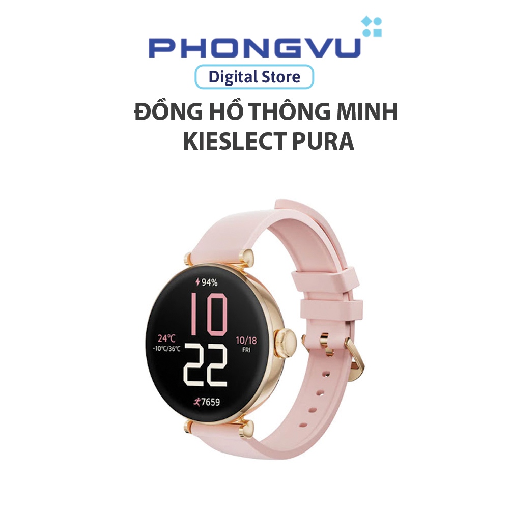  Đồng hồ thông minh Kieslect Pura - Vàng hồng - Bảo hành 12 tháng 