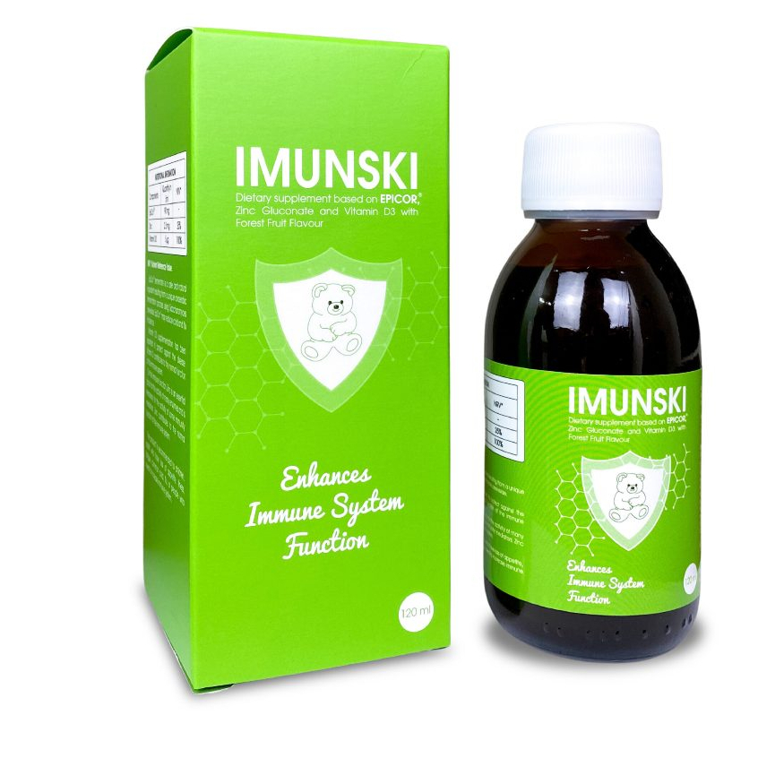IMUNSKI - Hỗ trợ tăng cường sức đề kháng cho trẻ - Lọ 120ml