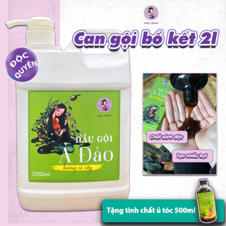 Can 2l dầu gội bồ kết - Giảm rụng, giảm gàu, bết, ngứa, nuôi dưỡng chân tóc và da đầu - Mộc Nhan