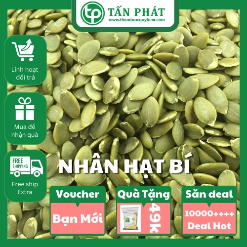 [Hàng mới về] Nhân hạt bí xanh Ấn Độ - Hỗ trợ cải thiện sức khoẻ