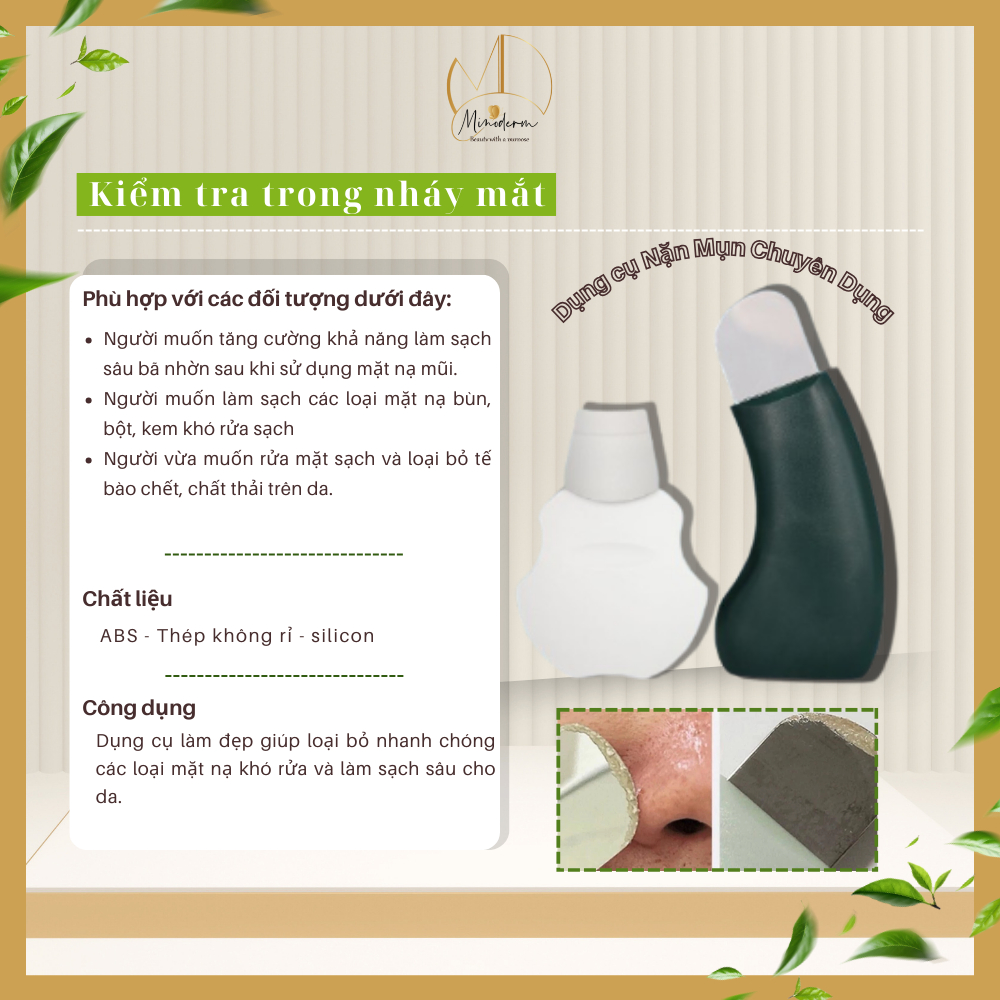 Ảnh 5 của Dụng cụ cà da chết mặt BEABIAI làm sạch tế bào chết, giảm mụn đầu đen, mụn cám