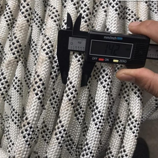 100 mét dây dù cứu sinh, dây thừng cứu sinh chịu lực dùng cho thợ sơn thợ lau kính PCCC bán theo mét tới (phi 14)