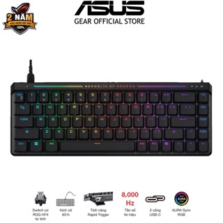  Bàn phím cơ gaming ASUS ROG  FALCHION ACE HFX Switch ROG HFX từ tính Có Rapid Trigger 