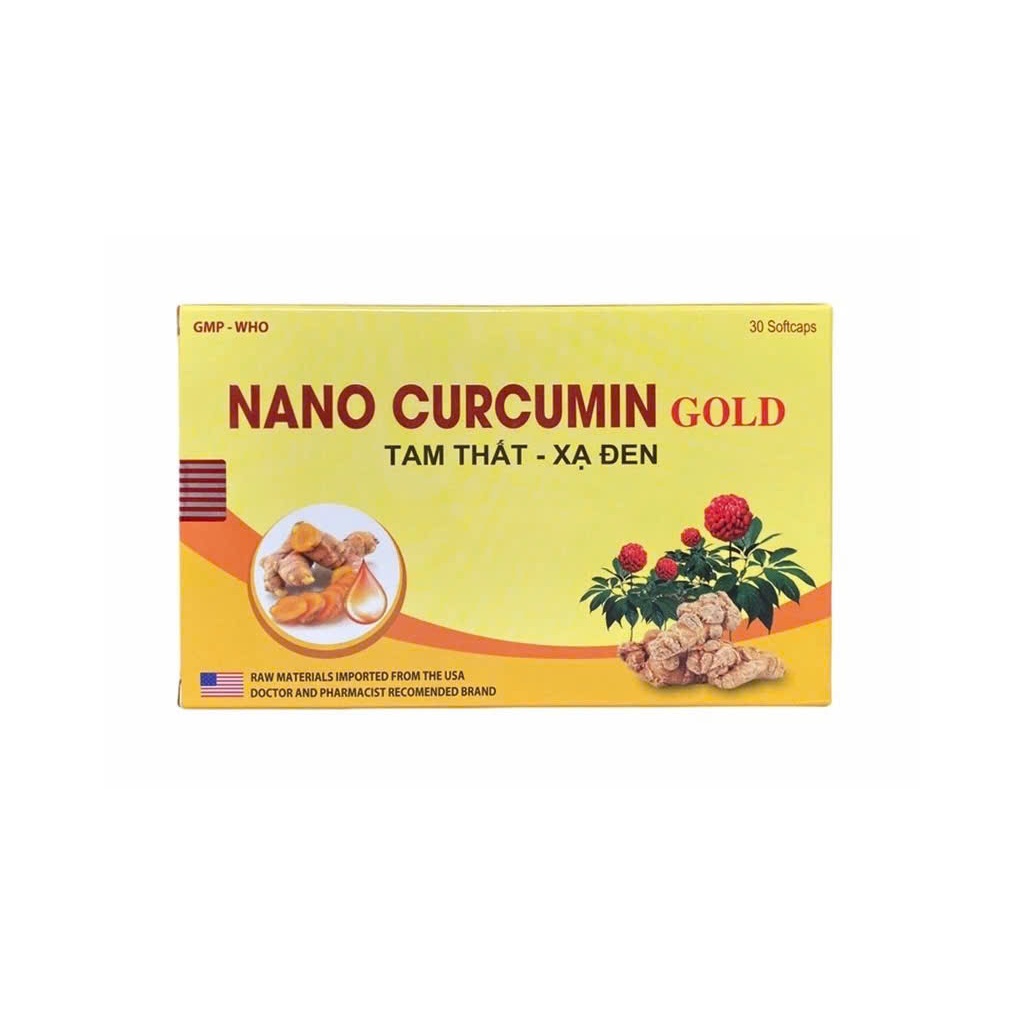 Nano Curcumin GOLD Giúp làm giảm các triệu chứng viêm đau dạ dày.