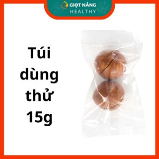 [Quà Tặng Dùng Thử] Hạt macca nứt vỏ size A mắc ca Đăk Lăk sấy lạnh quả giàu dinh dưỡng cho Mẹ Bầu từ GIỌT NẮNG