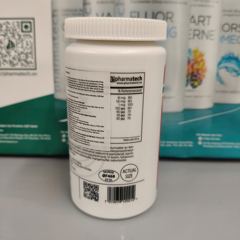 Viên uống vitamin Multivit Daglig pharmatech bổ sung 12 loại vitamin tổng hợp và 7 khoáng chất cho cơ thể