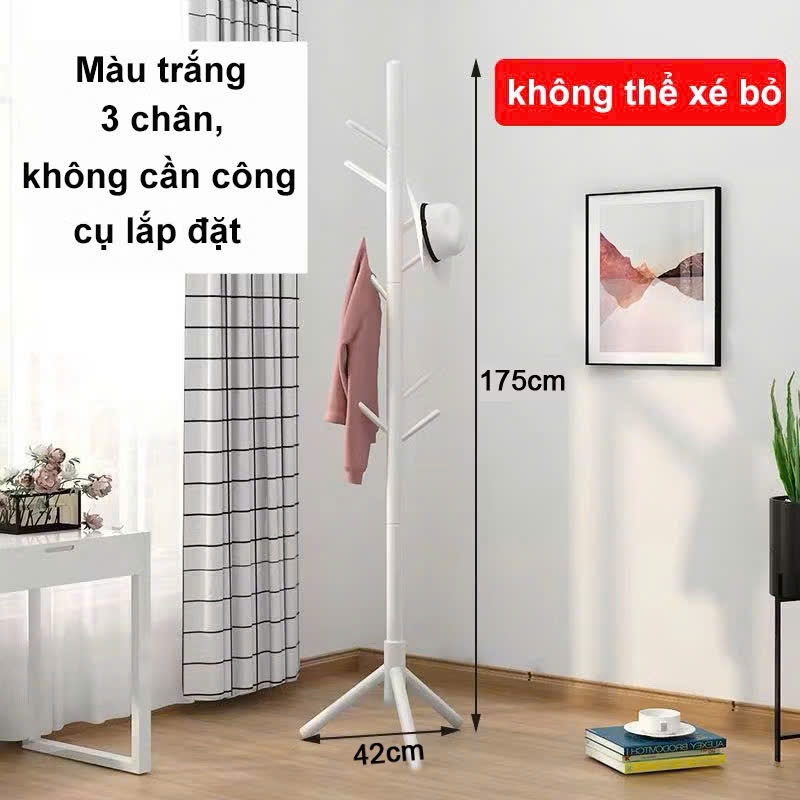 Cây Treo Mũ Gỗ - Giá Treo Đồ Thông Minh, Treo Túi Xách Tiết Kiệm Không Gian | BigBuy360 - bigbuy360.vn