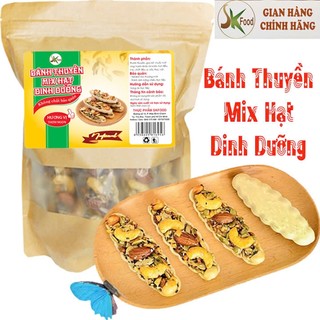  Bánh thuyền mix hạt dinh dưỡng ăn kiêng giảm cân 