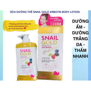Dưỡng thể Snail Gold Arbutin 500ml