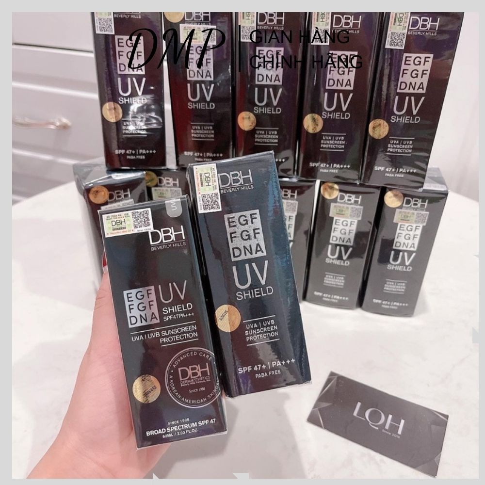 [ Mẫu 2023 ] Kem chống nắng DBH 60ml Fullbox ( Bản Mỹ chứa EGF , FGF , DNA )