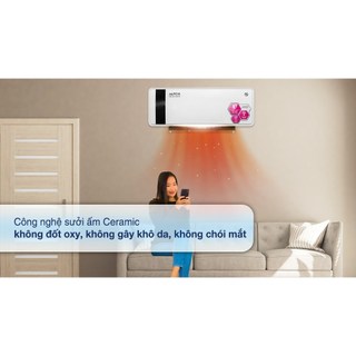 Máy sưởi gốm Ceramic Mutosi MCH-2000/HARE HR-HT2003 công suất 2000w