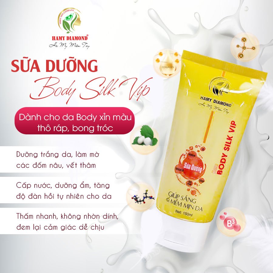 Sữa Dưỡng Body - Body Silk Vip