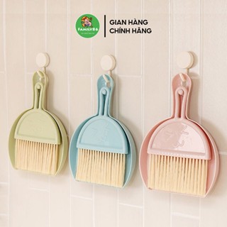 Chổi Quét Bàn Thờ, Chổi Quét Bụi Mini Đồ Hốt Rác, Chổi Quét Bụi Bàn Phím - Ky Hốt Rác Nhỏ Gọn