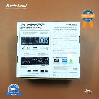 Sound Card Âm Thanh Roland Rubix 22 - Chính Hãng