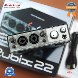 Sound Card Âm Thanh Roland Rubix 22 - Chính Hãng