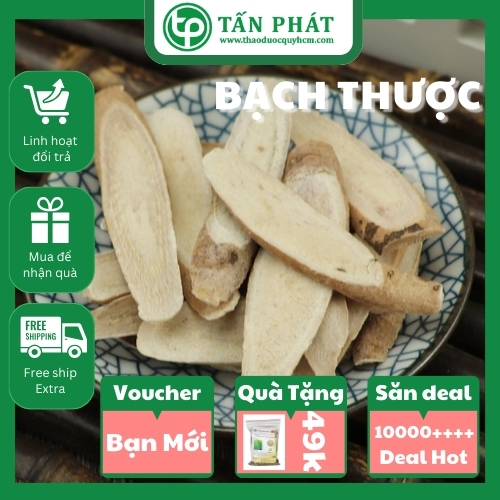 [Hàng Công Ty] - Bạch thược sấy khô (thơm, sạch) - Hỗ trợ cải thiện sức khoẻ