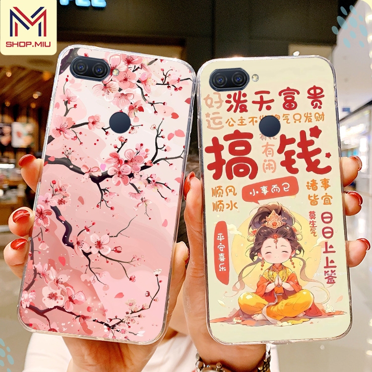 Ốp silicon in tết OPPO A12 , A5s , A1k , A3s , A7 , F9 hình in sắc nét