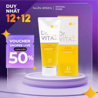 [Bản Plus] Sữa Rửa Mặt Trắng Da Dr.Vita Vitamin Daycell Hàn Quốc Ngân Korea 100ml