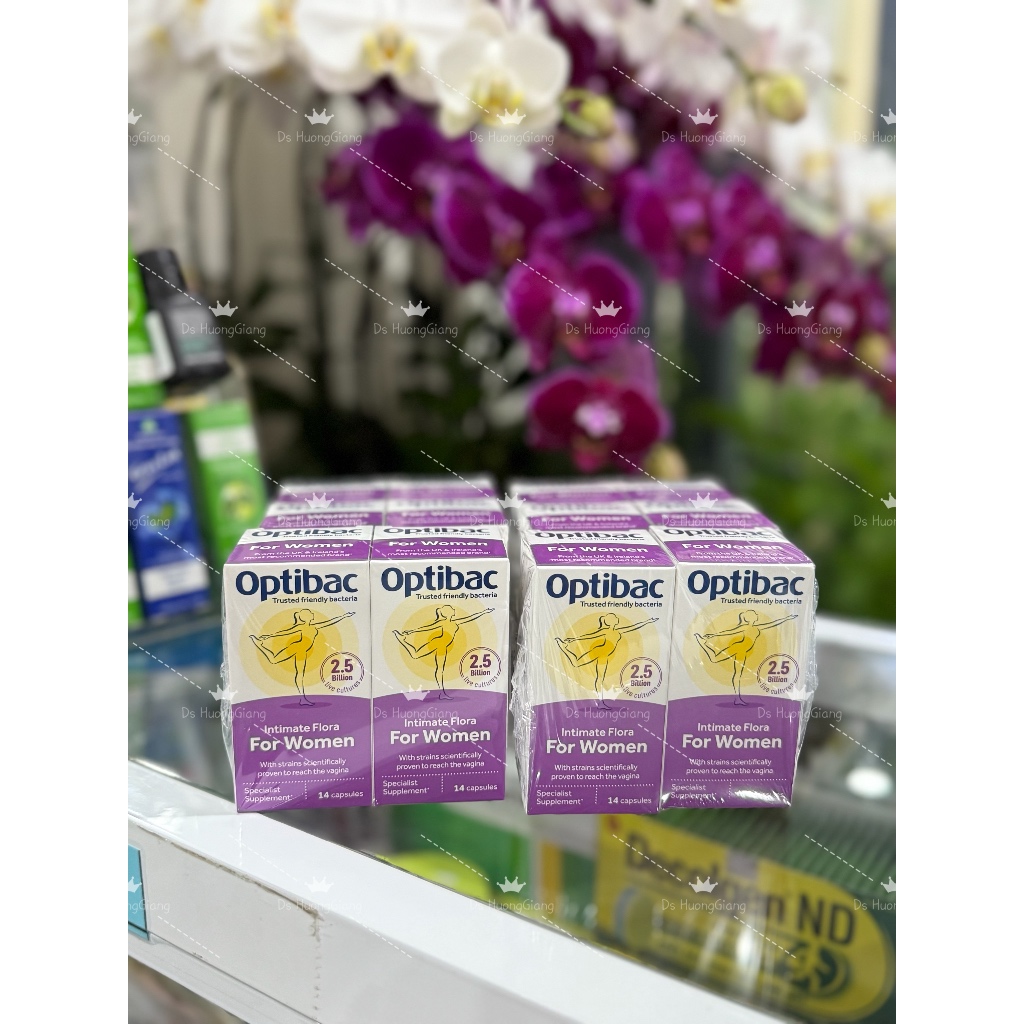 Viên uống Optibac Probiotics tím 14 Viên