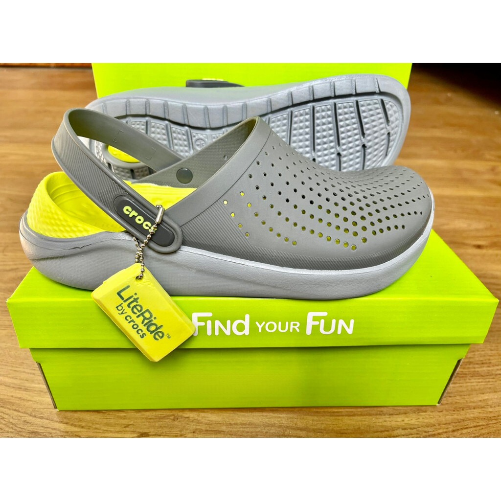 [Hàng cao cấp Fullbox]Dép Sục Literide Sục Bít Đầu Chống Nước, Dép Cross Sục Đi Mưa Thời Trang chống trơn Trượt