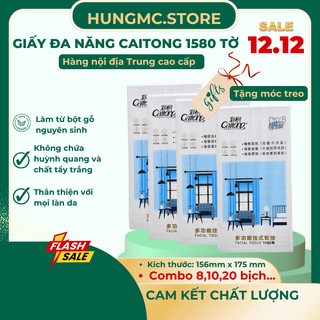   Combo 10 20 bịch  Giấy rút treo tường Caitong 1580 tờ và 1280 tờ nội địa Trung Quốc 