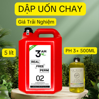 Dập Uốn Tóc 3AM Thuần Chay 5 Lít, Đa Năng Nóng Lạnh Căng Bền Sóng