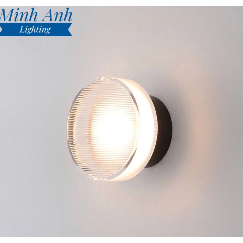 Đèn Treo Tường Ốp Tường Trang Trí Phòng Ngủ Cầu Thang Led 3 Chế Độ Màu 220V MA27 Minh Anh