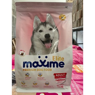 Thức ăn hạt cho chó trưởng thành vị Cá hồi gói 1.5kg - Maxime Elite Adult Dog With Salmon - Philippines