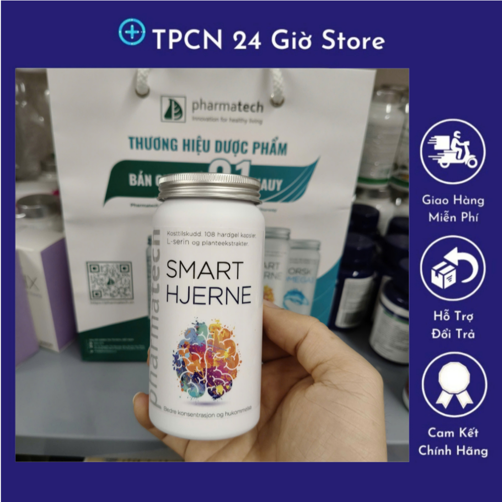 Viên uống hỗ trợ trí não Smart Hjerne