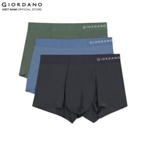 GIORDANO Bộ 3 Quần Lót Nam Ice Silk Men's Trunk 01172402