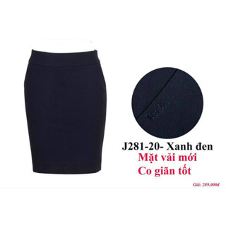 Chân váy bút chì Thái Hoà vải mềm mịn co giãn J281