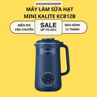 Máy Làm Sữa Hạt Kalite KCB12B Với 9 Chức Năng Xay Nấu Đa Dạng, Lưỡi Dao Inox 10 Cánh Xay Nhuyễn Mịn Dung Tích 1.2L