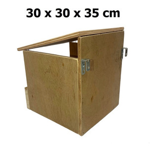 Ổ gà đẻ vách gỗ sàn lưới, dạng treo, tự lắp ghép