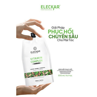Hấp Xả Collagen Phục Hồi Eleckar 500ml