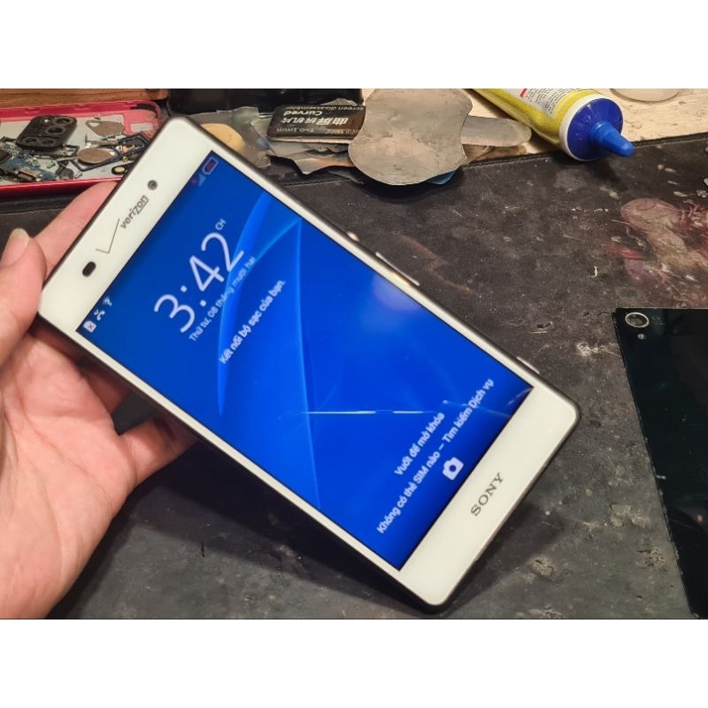 Sony Z3v D6708 Xác Nguyên Cây Liệt Cảm Ứng