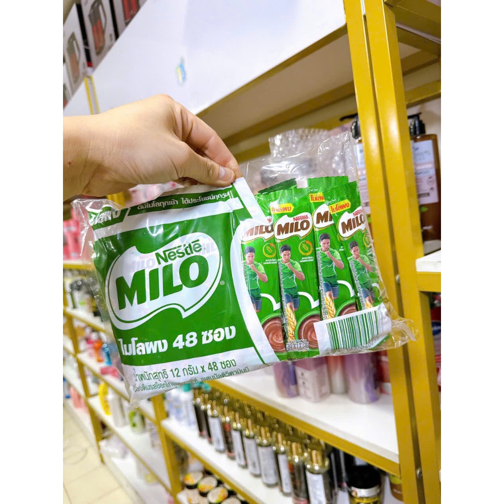 1 bịch 48 gói Milo Thái Lan hoà tan